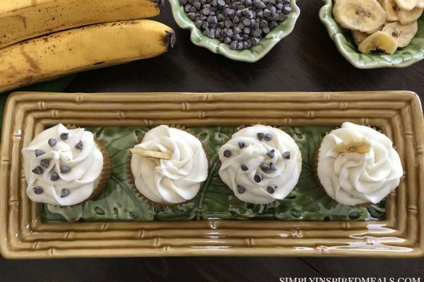 Banana Flip Cupcake – Simply Inspired Meals